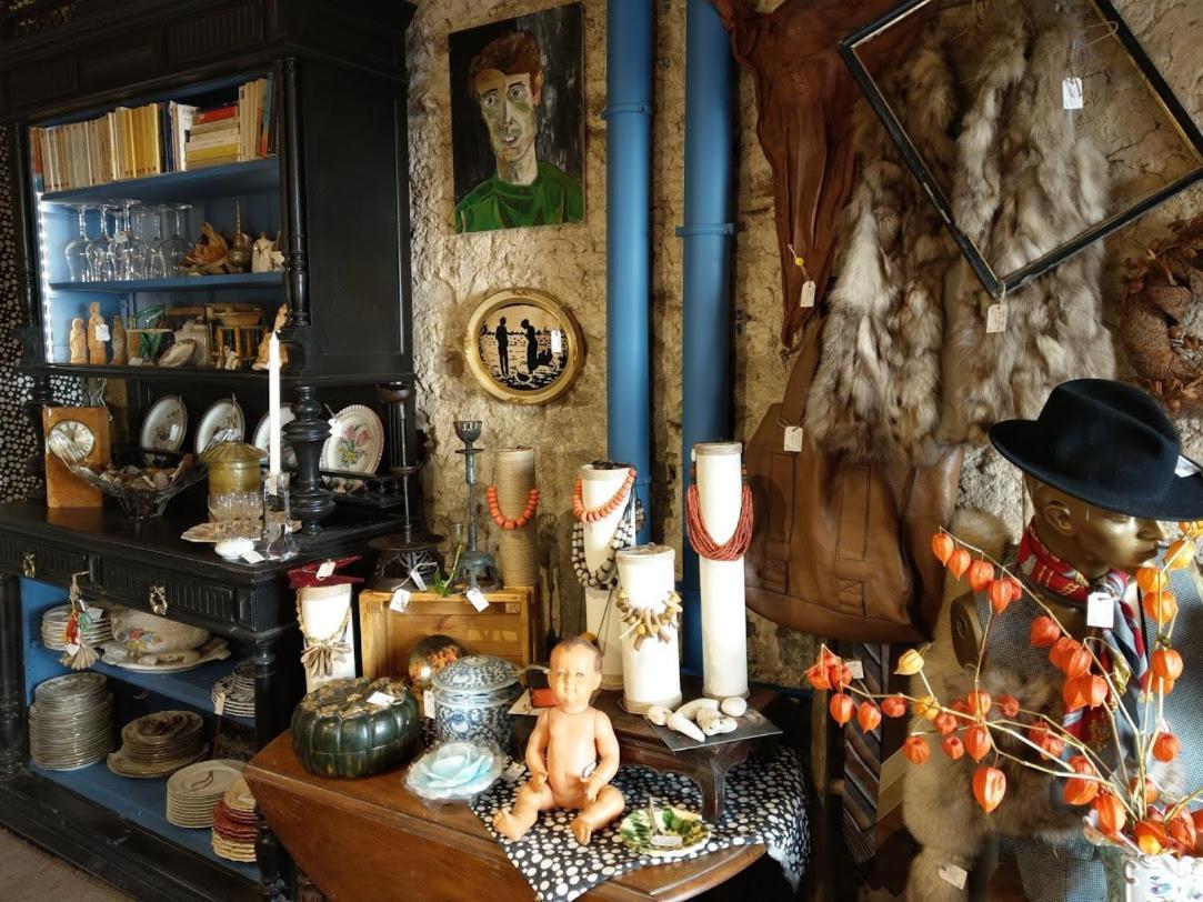 Maison D'Hotes "Les Volets Verts" Et Sa Brocante Ecueille Esterno foto